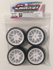 SWEEP D36 D-GT Treaded & Belted Tire 12 Spoke Wheel / Pre-glued Set (Choose Color)