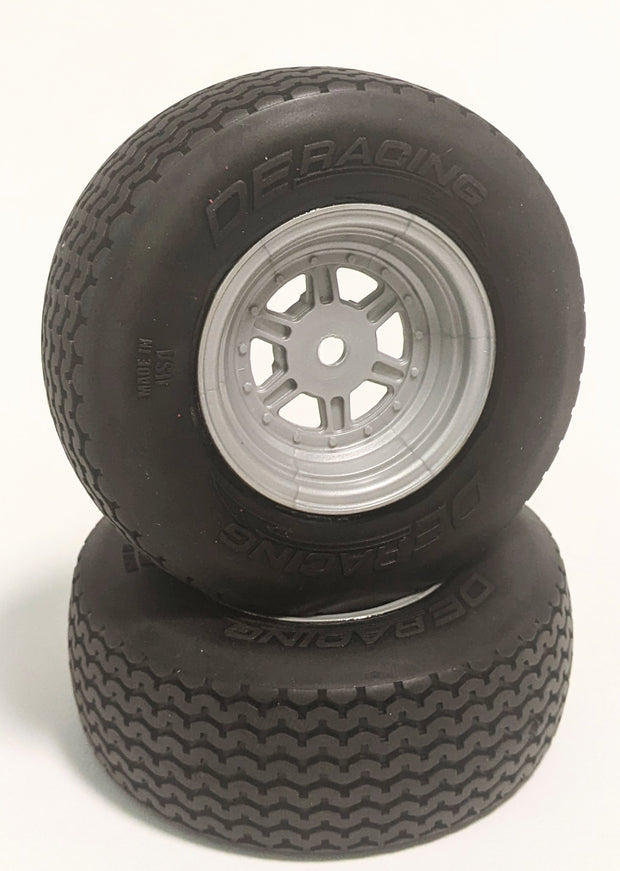 DE RACING - Outlaw Sprint Front Tires Premounted on Gambler Wheels - (1pr)
