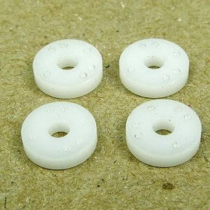 Custom Works 1880 Machined Delrin Small Bore Pistons - Blank (4pcs)