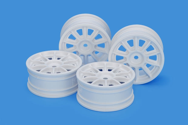 Tamiya 22067 10 Spoke Wheels - White (2pr)