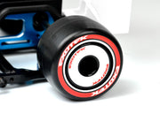 Exotek 2133 F1 Tires, Rear 28X Double Red / Super Soft - (1pr)