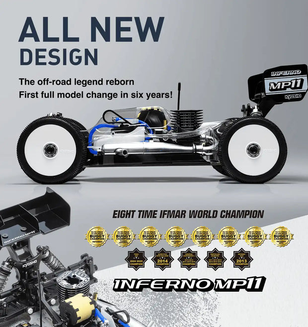Kyosho Inferno MP11 1/8 Nitro Buggy Kit