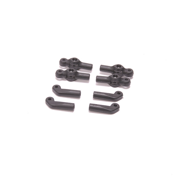 Schumacher U8783 Black Upper Link Sockets - Mi9,FT9 (4prs)