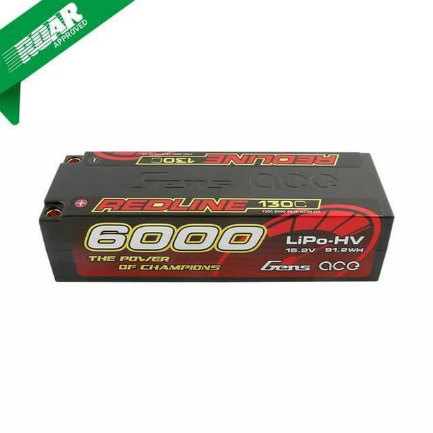Gens Ace Redline 6000mAh 4S Lipo Battery