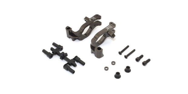 Kyosho Aluminum Front Hub Carriers (L,R/22ﾟ/MP10) IFW629